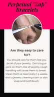 Perpetual Bracelets - Permanent Bracelets - Group Event Only