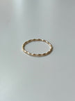 Violet - 14kt Gold Filled Stackable Ring - The Pink Locket