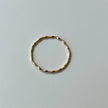 Violet - 14kt Gold Filled Stackable Ring - The Pink Locket