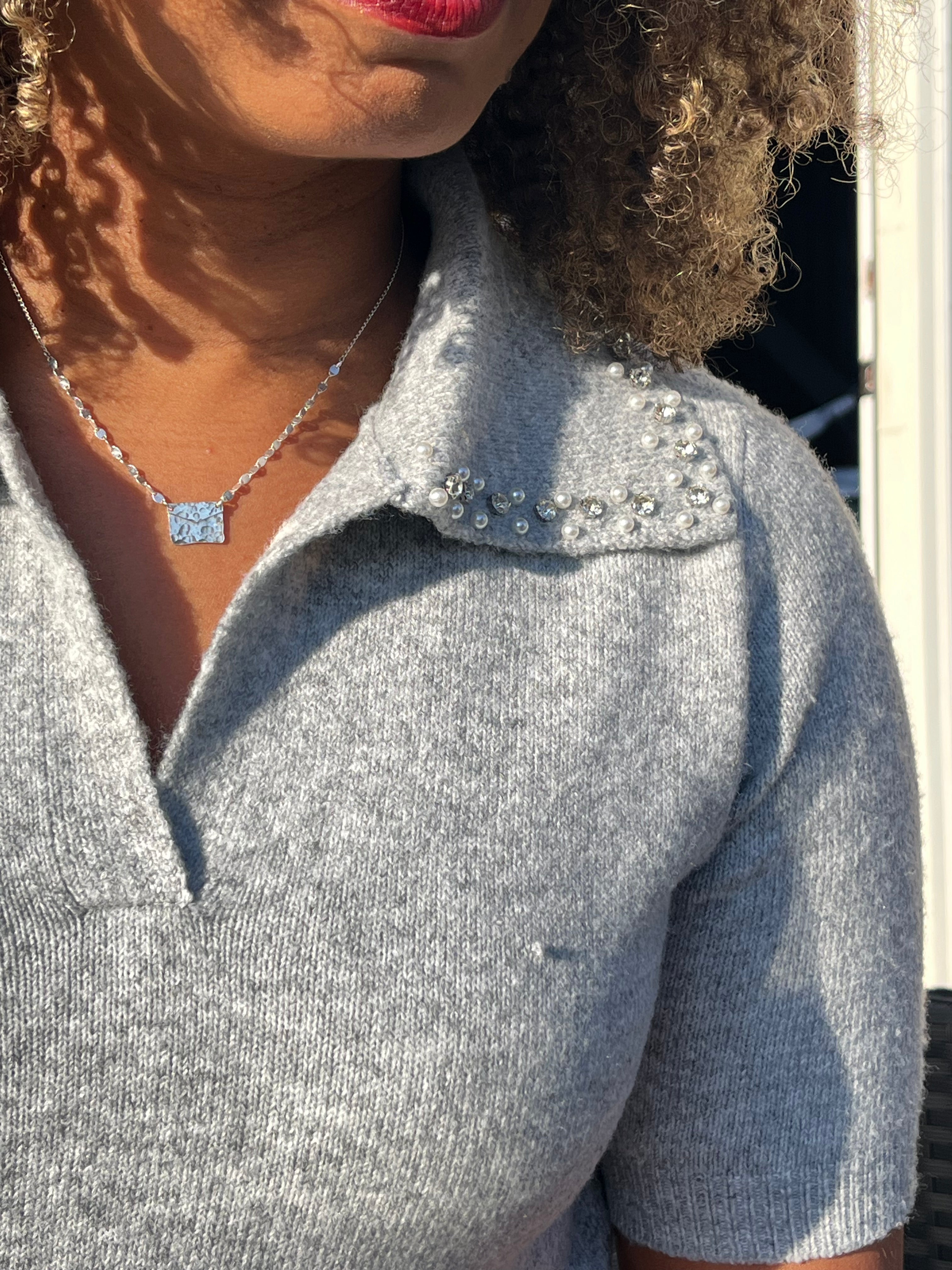 Silver Envelope Necklace - Custom Order Link