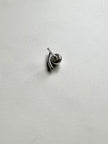 Argentium Silver Anchor Stud Earrings
