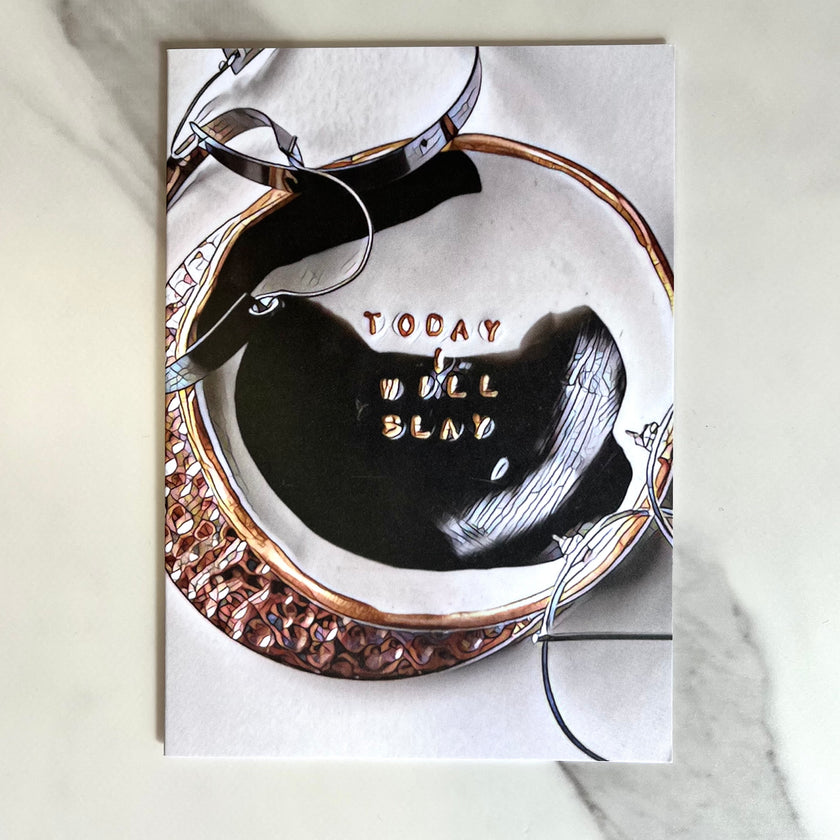 Today I Will Slay Card - The Pink Locket