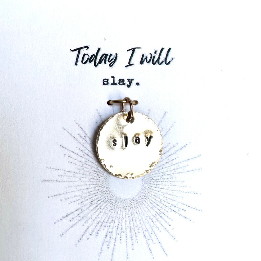 14kt Gold-Filled or Argentium Silver - Hypoallergenic Charms