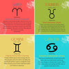 Zodiac Pendants - Argentium Silver