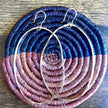 14kt Gold Filled Large Organic Oval Shape Hoop Earrings