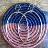 14kt Gold Filled Large Organic Oval Shape Hoop Earrings