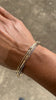 14kt Rose Gold-Filled Beaded Bangle Bracelet - Argentium Silver - Nickel Free