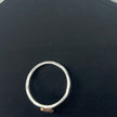 Beaded Bar 14kt Rose Gold-Filled Stacking Argentium Silver Ring