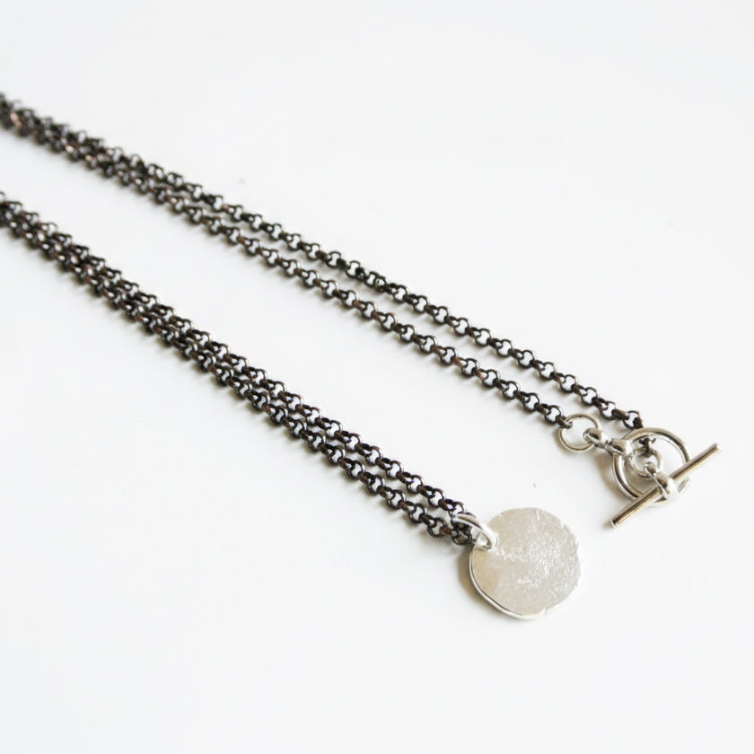 Robbie - Men's Sterling Silver Pendant Chain Necklace