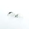 Reanne - Sterling Silver Half Moon Stud Earrings - The Pink Locket