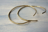 Elaine - Gold Brass Bangle Cuff