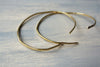 Elaine - Gold Brass Bangle Cuff