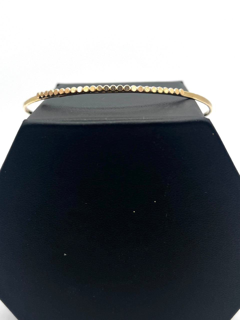 14kt Gold-Filled Beaded Bangle