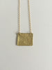 Gold Envelope Necklace - The Pink Locket - 2