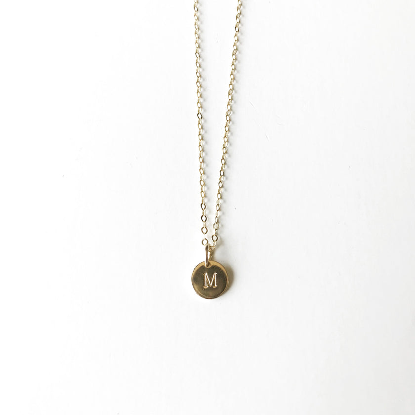 Gold initial deals choker necklace