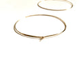 14kt Gold Filled Hoop Earrings - 2 1/4