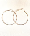 Shawny - 14kt Gold Filled Classic Large Hoop Earrings