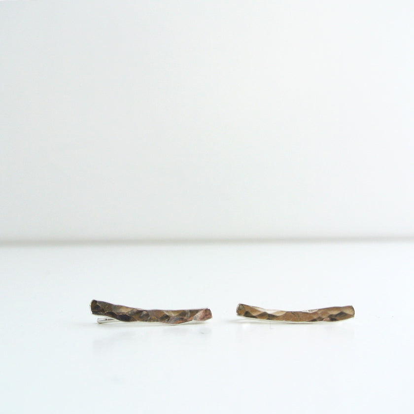 Johanna - Sterling Silver Ear Climber Earrings