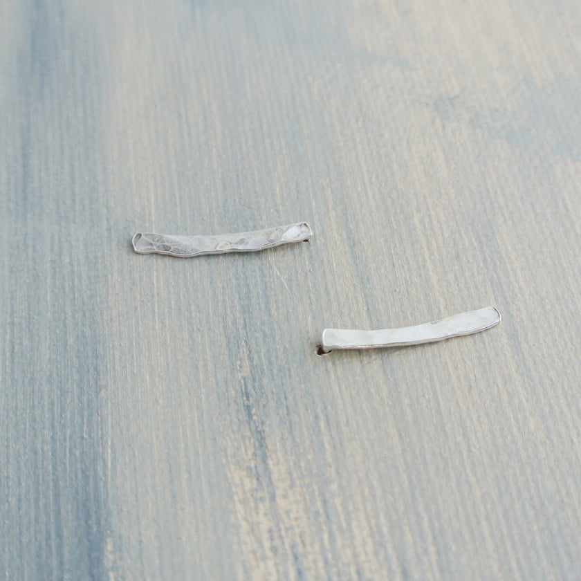 Johanna - Sterling Silver Ear Climber Earrings