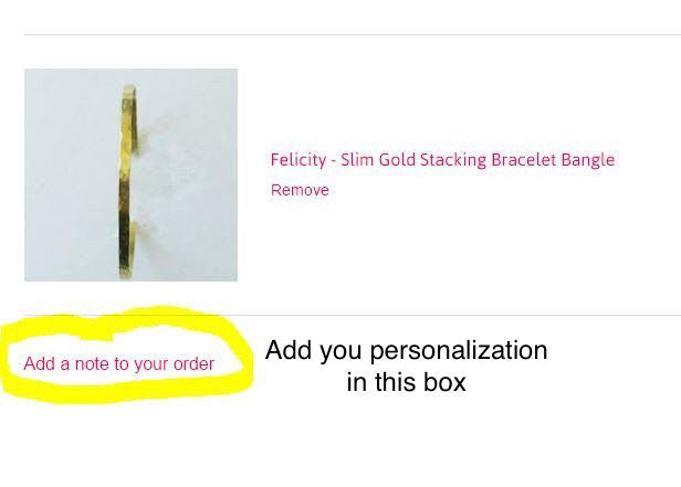 Hand Stamp Gold Bar Necklace - Hammered with Vertical Hang - The Pink Locket - 6