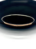 14kt Rose Gold-Filled Beaded Bangle Bracelet - Argentium Silver - Nickel Free