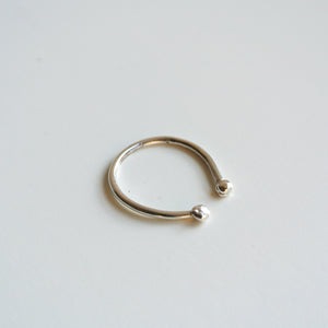 Ball Stacking Sterling Silver Ring