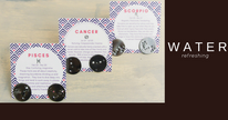 Cancer Zodiac Constellation Argentium Silver Disc Earrings - Nickel Free - The Pink Locket